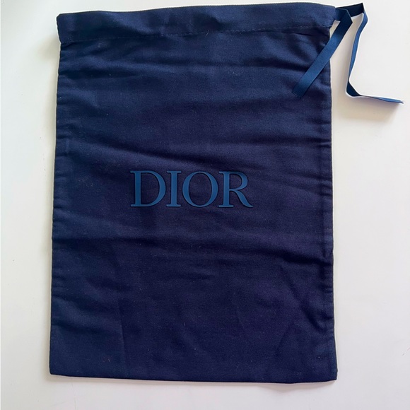 DIOR dust bag in dark navy NEW - Picture 1 of 3